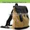 Factory OEM canvas travel sport shoulder bag with ladle cover
