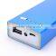 slim design portable power bank high capacity metal power bank