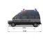Advanced armored emergency vehicle for public Security SMQ5030XZH-A gasoline