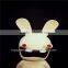 Bobble Head Polyresin Bobble Head Custom Rabbit Bobble Head