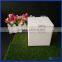 2016 Customized Acrylic Donation Charity Box / Plexiglass Found-raising Box