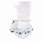 Good quality fashion diy white party mask