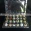 disposable clear plastic quail eggs tray 30 holes slots