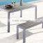 Outdoor Patio Table Set With Aluminum Frame