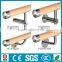 Wooden color indoor PVC stairs handrail