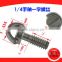 High Quality Sliver 1/4 D-Ring Screw Stainless Steel For Camera Tripod Monopod Quick Release Plate Electronics Accessories