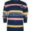stock 200gsm CVC long sleeve polo t shirt