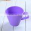 BPA free unbreakable silicone baby cup