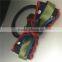 Wholesale fashion handmade unique ribbon girls bowknot kknekki hair elastic band TD11