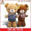 custom nice design plush teddy bear toy good quality stuffed teddy bear factory