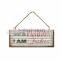 Cheap Prices Letter Resin Last Supper Wall Plaque Different Shaped Glass Vase For Home Decoration