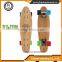 Wholesale Cruiser Bamboo Skateboard, black grip tape deck blank bamboo skateboard decks