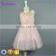 Brand New Style Lace Tutu Purple Flower Kids Wedding Gown Birthday Party Wear Princess Children Clothes Fancy Dresses For Girls
