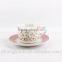 Wholesale Bulk Tea Cup and Saucer Sets Ceramic Tableware