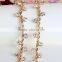 Bling Bling Fashion latest Fancy Rhinestone Cup Chian For Garments,bags,shoes decorations YSC15