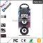 BBQ KBQ-604 10W 1200mAh battery dual 3 inch subwoofer Mini Portable Karaoke Player Bluetooth karaoke speaker system