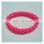 colorful silicone cool bracelet for guy