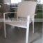 Rattan furniture restaurant wicker dining stacking arm chair YC301
