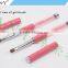 ANY Nail Art UV Gel Nails Building and Design Pink Rhinestone Oval Kolinsky Nail Brush for Gel Art