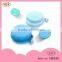 Top Brand Printed Cheap Silicone Coin Purse Factory, Marca dragon cake mold shaped silicone change purse