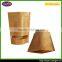 Waterproof Innoxious Stand Up Brown Kraft Paper Bag With Window And Zipper For Food Italy Whisky Heart Chocolate Honey Liquid