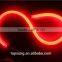 Pretty red round led neon flex 100 led 24v