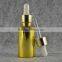 30ml gold essential oil dropper glass bottle with pump spray cap aluminum cap evident cap etc wholesale in stocks                        
                                                                                Supplier's Choice