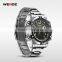 WEIDE Luxury Brand Stainless Steel Band High Quality Male Clock Waterproof Fashion Quartz-Watch