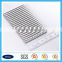 China supply high quality charge air cooler flat aluminum fin