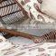 Ourdoor sun lounge wicker furniture