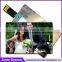Credit card style usb flash wedding gift usb