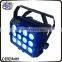 12*15w led display battery dmx winch waterproof wall wash up lights