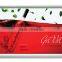 slim round corner aluminum advertising poster snap frame