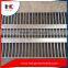 Hot dip galvanized steel grating