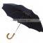 2 Fold/folding Shenzhen Umbrella With Bamboo Handle