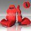 ALL RED Reclinable Sport Car Seats Universal Racing Seat For Sale SPD