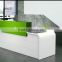 high quality acrylic solid surface beauty salon reception desks reception desk,white reception desk,solid surface countertop