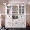 European Style Solid Wood Liquor Display Cabinet