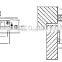 SDC-061 Frameless hydraulic silent door closer,heavy duty sliding glass automatic door closers
