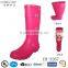 Long Rubber Rain Boot Rain Boots Woman Cheap Wellington Booot with Buckle