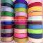 Top Quality 100yards/roll clothes accessories colorful 25mm 1'' solid color satin ribbon gift tape packaging ribbon