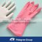 HDPE clear plastic cleaning glove in bags made in china