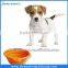 Small size silicone collapsible drinking dog water bowl