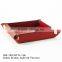 Factory direct hot new products for 2015  china wholesale leather tray