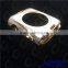 for apple watch 24k gold housing with button, mirror finish 24k real gold plating case for apple watch