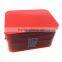 Custom order tin box empty stackable small first-aid tin box