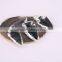 Small Size Gold / Silver Plated Edged Agate Gem Stone Druzy Pendant, Arrow Pendant, For Jewelry Making