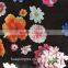 beautiful floral organza burnout fabric for curtain women dress