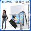 Durable pop up backdrop with aluminum frame stand