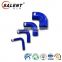 2'' 51mm high temperature reinforced automotive blue elbow 90 degree silicone hose
